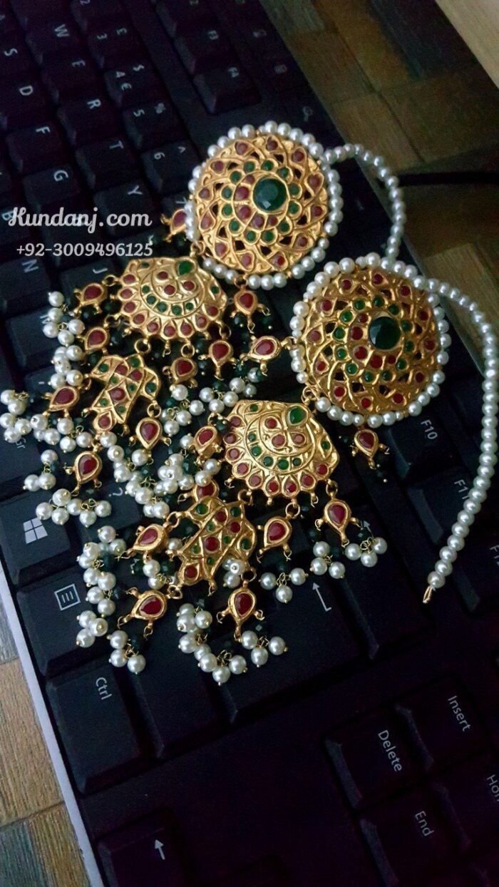 Earrings green - Image 1