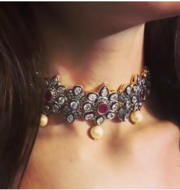 Silver colour choker - Image 4
