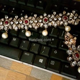 Silver colour choker