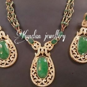 Green Necklace set