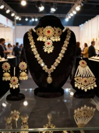 Shahzadi Ruby Kundan Bridal Set