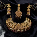 Mughal Floral Heavy Bridal Necklace Set